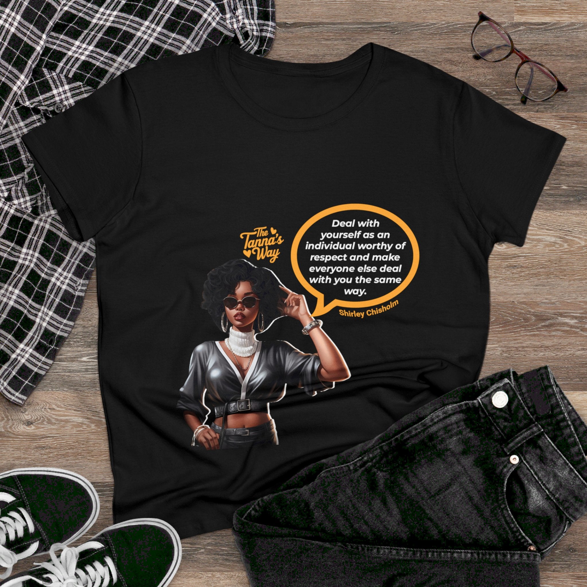 Shirley Chisholm | Women's Midweight Cotton Tee